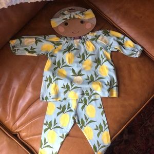 NWT lemon outfit from milkbarn